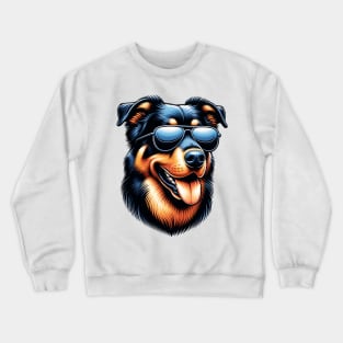 Cool Beauceron Crewneck Sweatshirt